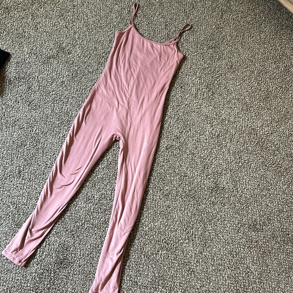 Mauve Maternity Bumpsuit